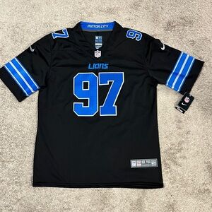 New with tags Men’s NFL Detroit Lions Hutchinson Jersey size Large